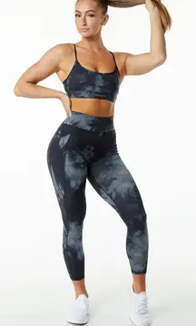 Surface Leggings Black Oil Stain XS