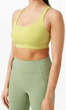 Lululemon Energy‎ Bra Lemon Vibe US 4 Yoga Pilate Running Workout Gym