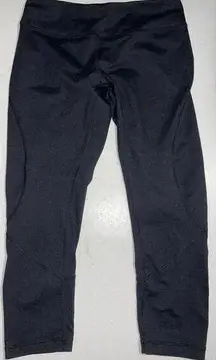 Zella Womens Capri Leggings Size Small Cropped Pants Black‎