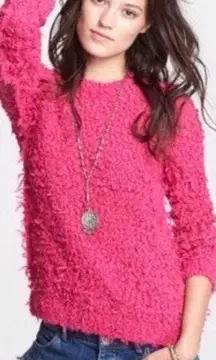 September Song Pink Pullover Sweater