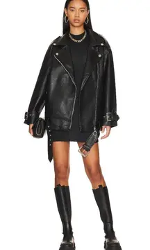 WeWoreWhat Leather Jacket
