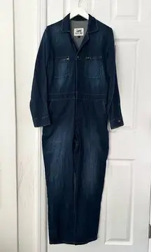 Lee  Denim Vintage Modern Union Alls Coveralls Jumpsuit Pacific Blue Medium