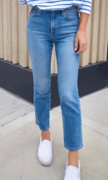 AYR Women's “The Yes, Yes, Yes” Jeans in Lesure size 32