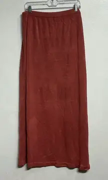 Newport News Pink Vintage Maxi Skirt Sz 2X