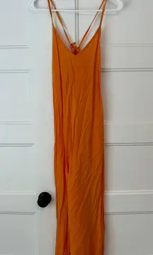 Orange Maxi Dress