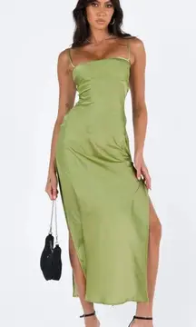 Princess Polly Dress maxi green