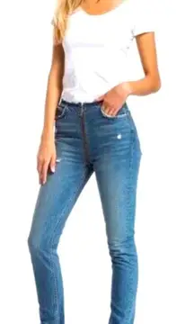 Boyish by her zipper jeans boho  contemporary skinny denim designer spring