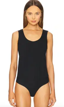 Commando Essential Cotton Tank Bodysuit Black Women’s Size L
