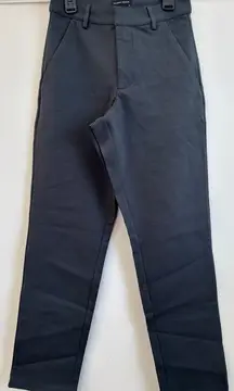 NWT Universal Standard Women's Ponte Dress Pants 4XS (00-0 / XS) Green Charcoal