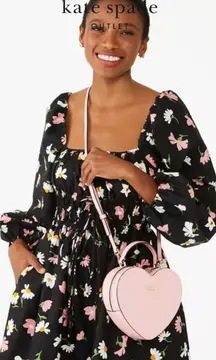 Kate Spade New York Love Shack Heart Crossbody Purse – Pink NWOT