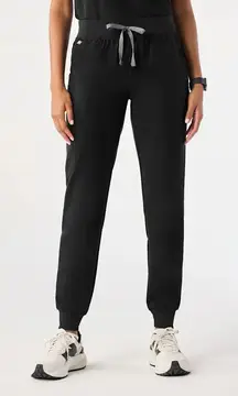 Figs Zamora jogger scrub pants black technical collection women’s size small