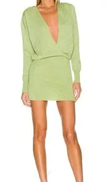 SUPERDOWN Aura Mini Dress In Green