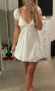 White Mini Dress