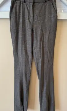 a.l.c. womens‎ pants Size 4 NWT wool Plaid Dress Pants Suit Fall