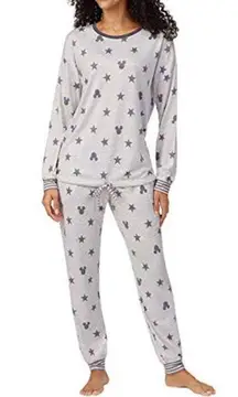 Disney 2 Piece Cozy Pajama Set Size L