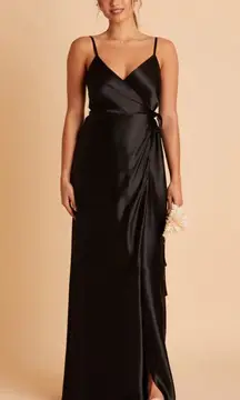 Birdy Grey Cindy Satin Wrap Dress