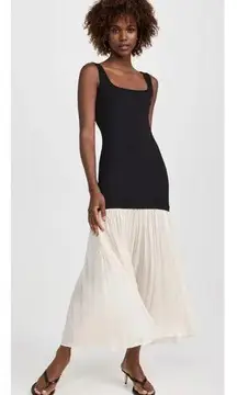 NWT PIXIE MARKET Gia Chiffon Hem Tank Dress Size Medium