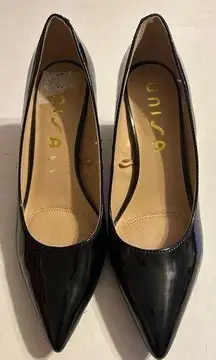 Unisa Black Patent heels size 9