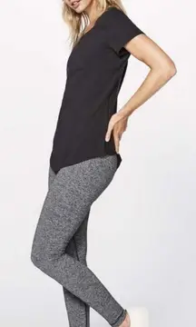 Lululemon Love Crew III Black Short Sleeve 