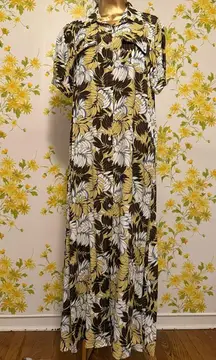 Maxi shirt dress size M