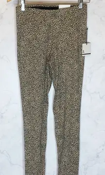 Jules & leopold leopard print leggings