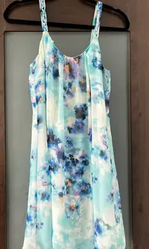 Charlie Jade Blue and White Dress