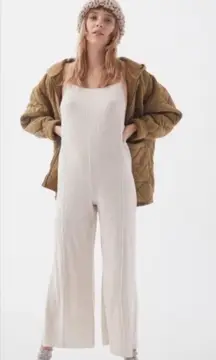 Urban Outfitters Out From Under Raelynn Ribbed jumpsuit pink casual $88 M fall