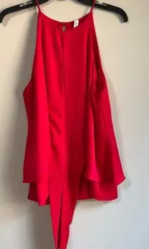 Tyche large red tank top