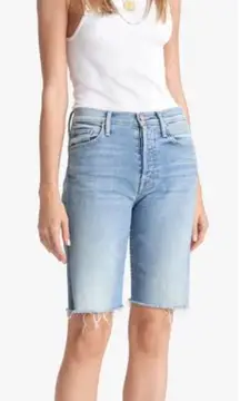 Mother Denim The Tomcat Bermuda Shorts Jackpot Wash Denim Blue Size‎ 27