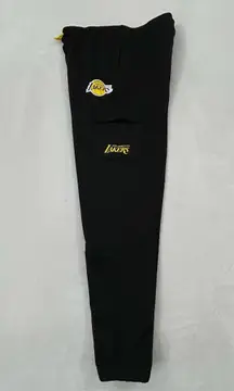 Los Angeles LA Lakers NBA Black Cargo Sweatpants Joggers Youth L/XL Or Men’s XS