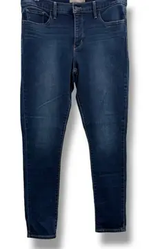 Levi's 311 Shaping Skinny Jeans Dark Wash High Rise Sz 32 x 30‎