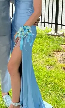 Light Blue Prom Dress