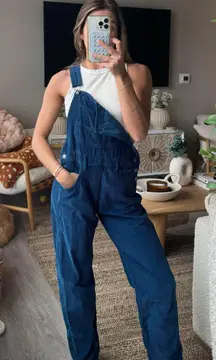 Free People Ziggy Overalls Corduroy