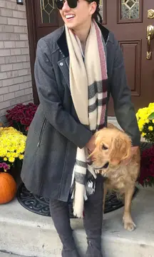 dark grey dress coat high collar