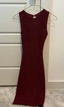 Red Sparkly Dress