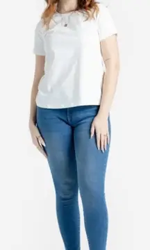 Lularoe Women Size 36 Blue Denim Stretch Jeans Hi Rise Magic Slimming Band 16