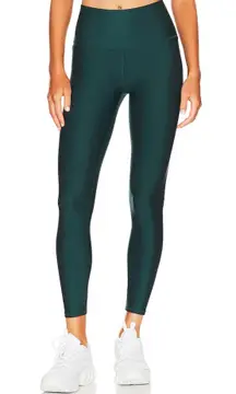 Alo 7/8 High Waist Airlift Legging In Midnight Green