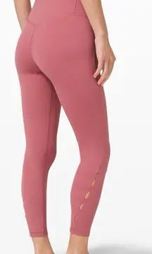 Lululemon Unlimit High-Rise Tight 25" *Keyhole Brier Rose
Size 4