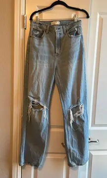 Abercrombie 90s Relaxed High-Rise Jeans