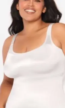 NWT Ruby Ribbon Original Cami SL3022 White Size 46 Smoothing Tank Top