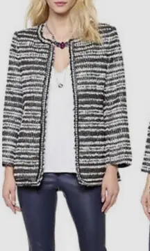 Alice and Olivia Luci Tweed Jacket
