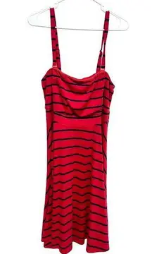 Torrid  Women Removable Straps Neon Coral Circle Mini Dress Strap/ Strapless XL