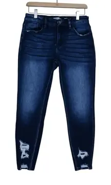 KanCan Signature Womens 29 Mid-Rise Ankle Skinny Jean VBK1935A