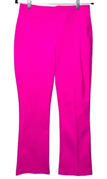Rachel Zoe Fuchsia Pink Tailored Ankle Pants Slim Fit Career Size 8