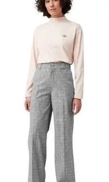 COPY - NWT Dickies Women's Bakerhill High Rise Wide Leg Pants Plaid