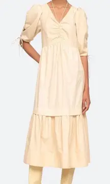 SEA NY New‎ York Sia Cut Out Dress in Hay NWT XXS