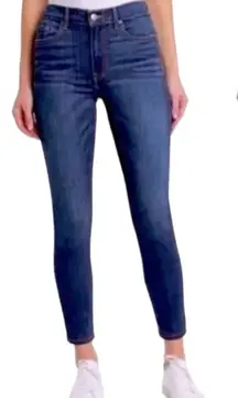 Pistola REVOLVE Mid Rise Ankle Skinny Jeans 28 Medium Wash Fitted Cropped Denim