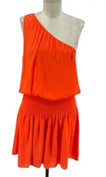 Ramy Brook Leila Chic One-Shoulder Red Dress