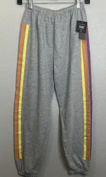 Grayson Threads Striped Sweatpant Gray Size XS NWT