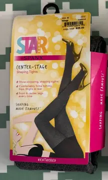 Spanx Center Stage Shaping Tights Pantyhose 2-Pack Heathered Grey Size E NWT